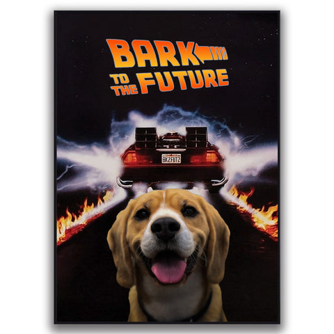 Bark To The Future Custom Pet Pawtrait