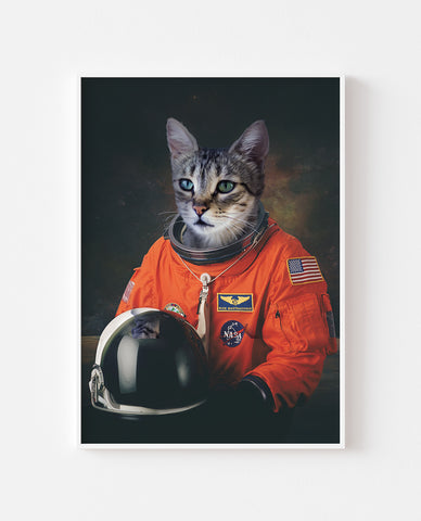 The NASA Astronaut Custom Pet Pawtrait