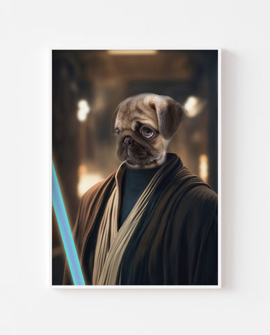The Obi Wan Kenobi Custom Pet Pawtrait