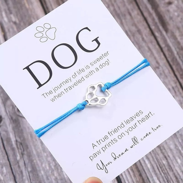 Dog Friendship Bracelet | Dog Bracelet | MY PAW PRINT
